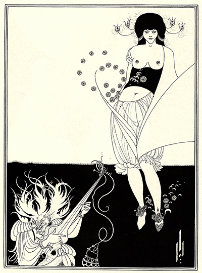 The Stomach Dance Aubrey Beardsley